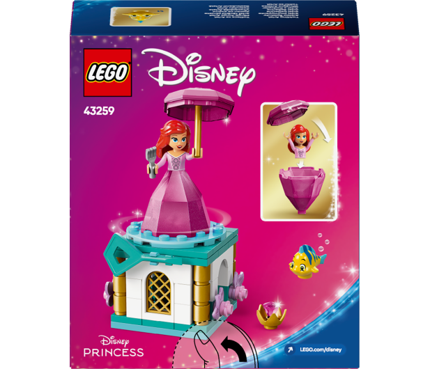 LEGO Disney Princess 43259 Wirująca Arielka - 1284106 - zdjęcie 12